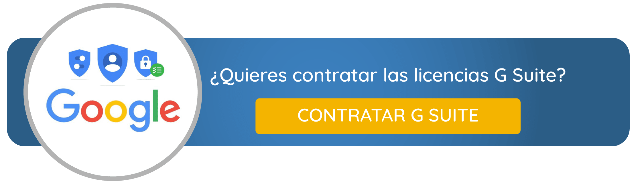 Quiero contratar G Suite