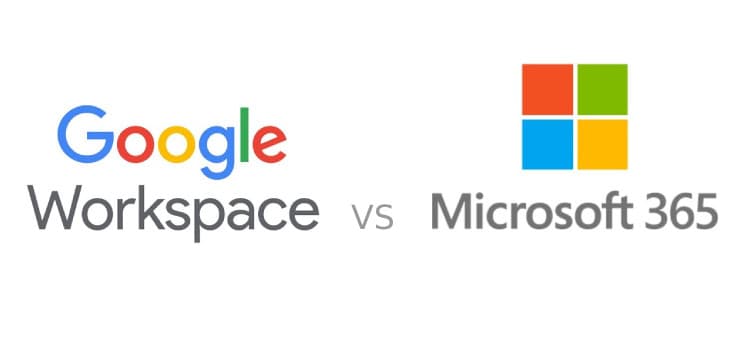 Google Workspace y microsoft 360