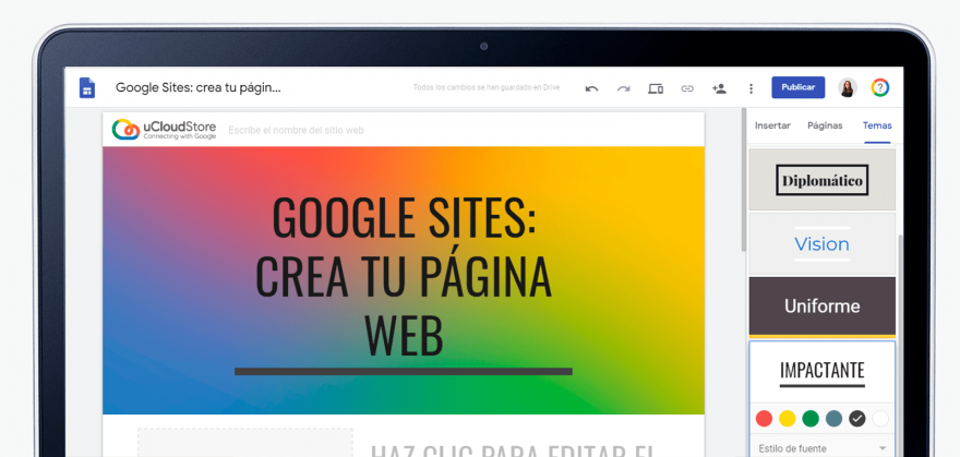 Imagen de Google Sites